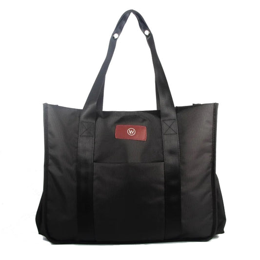 best black tote bag