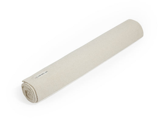 breathable cotton yoga mat