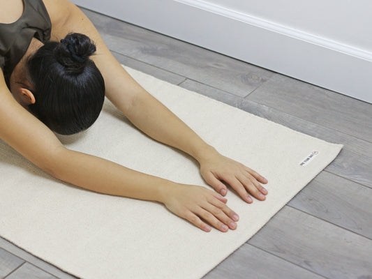natural fabric yoga mat