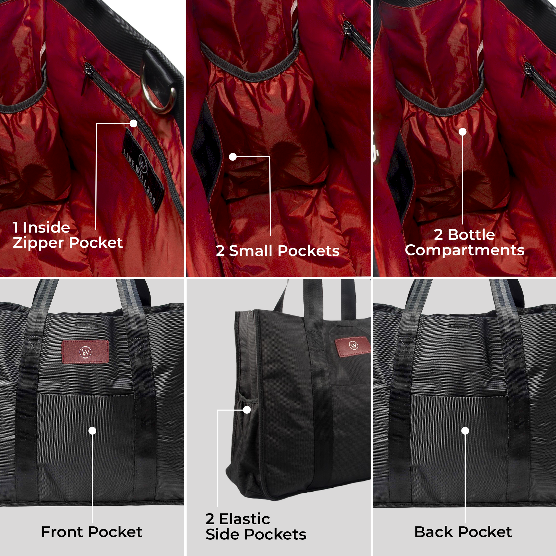 duffel bag for travel reddit Buy Gym Tote Bag for Women | Order Black Nylon Tote Bags Online | Small Travel Tote | Workout Tote Bags for Sale